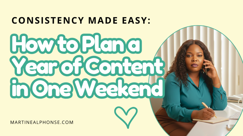 How to Plan a Year of Content in One Weekend